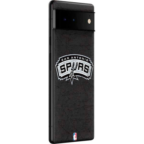 NBA San Antonio Spurs Distressed Google Pixel 6 Pro Skin